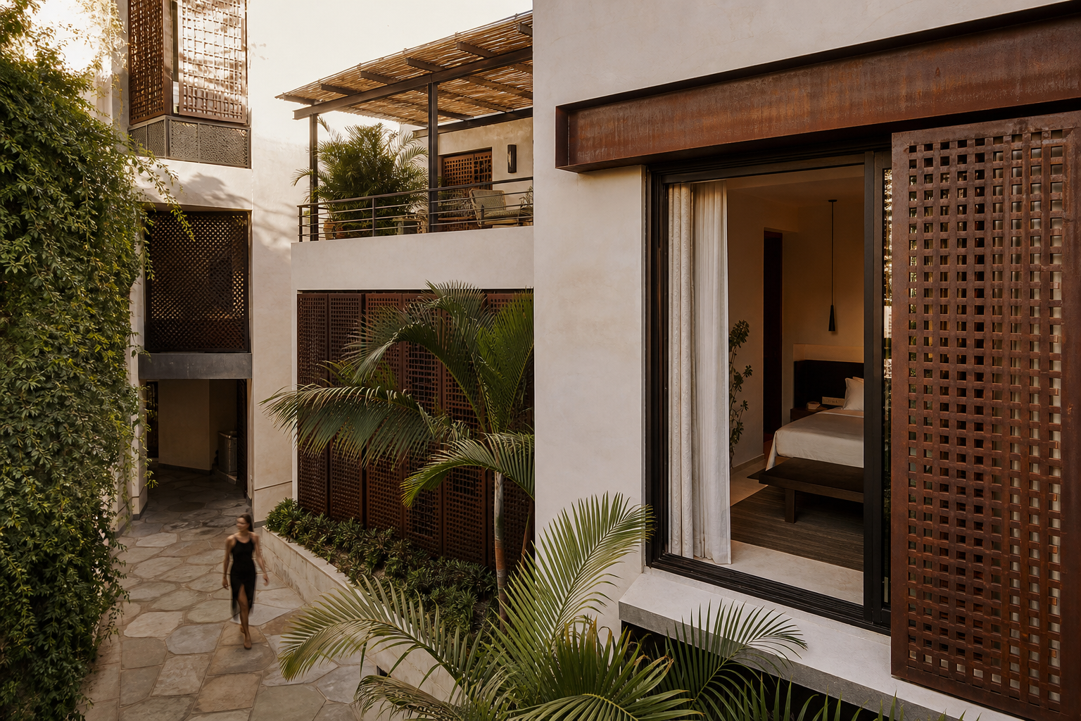 Canyon House hotel setting